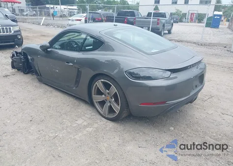 2019 Porsche 718 Cayman from USA, damaged, VIN WP0AA2A85KS260984